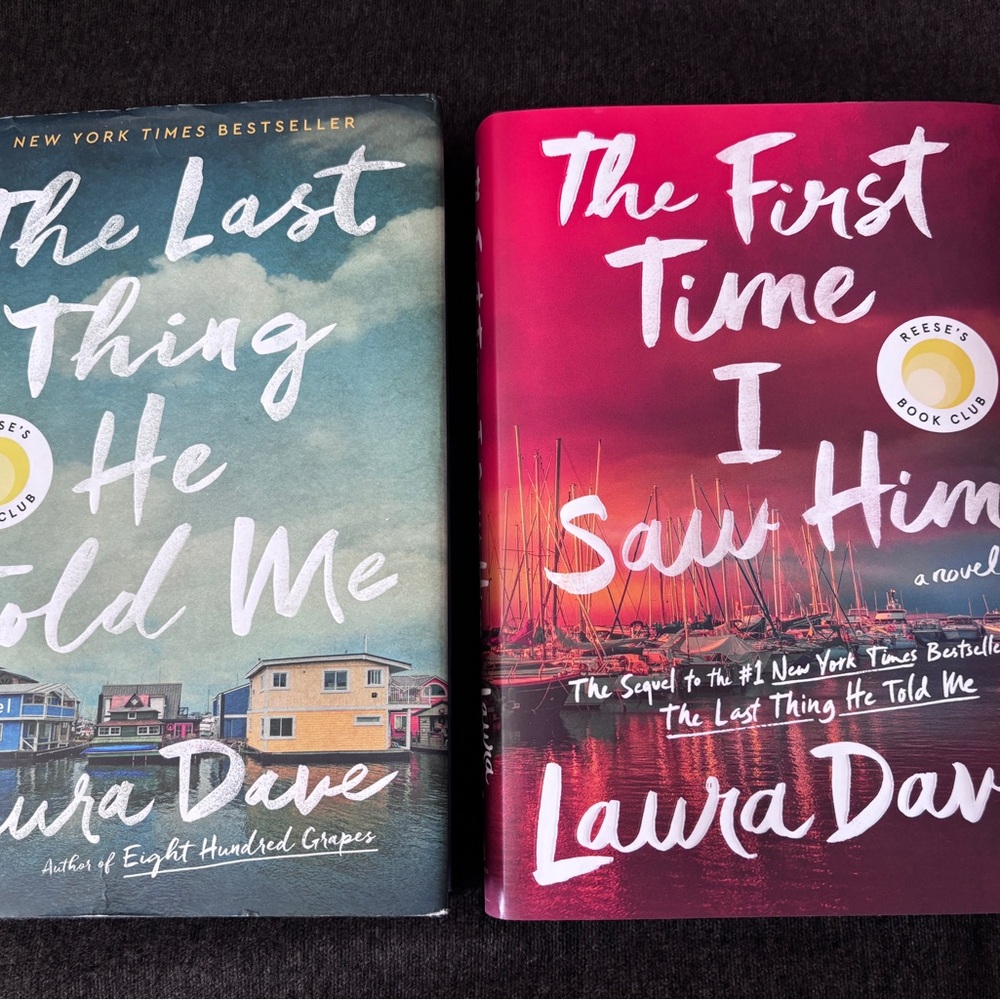 The Last Thing He Told Me and The First Time I Saw Him Books